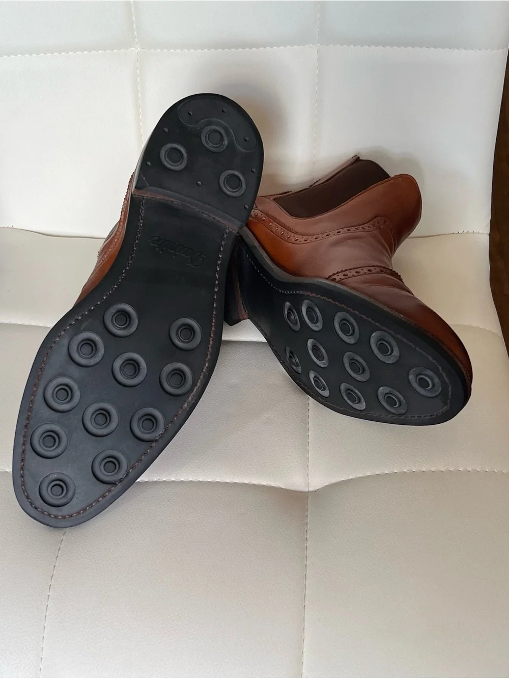 Allen Edmonds Lombard Cap leather boots. 9.5 3E Walnut